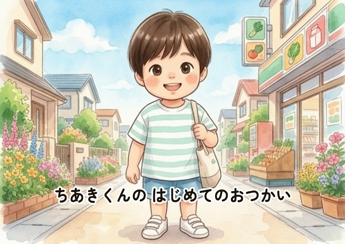 絵本「はじめてのおつかい」の表紙